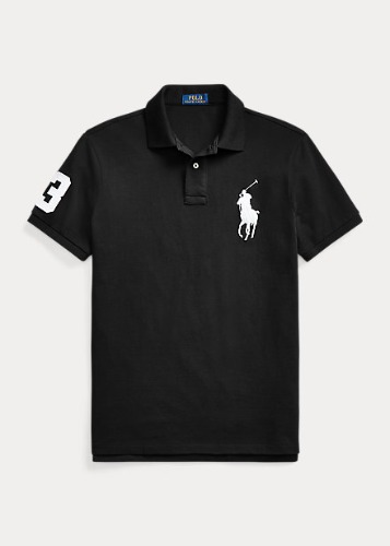 Polo Men&#039;s Big Pony Mesh Polo Shirt (XS-XXL)