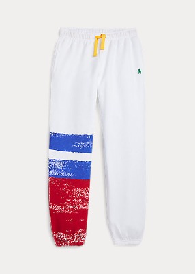 Polo Girls Striped Fleece Jogger Pant (S-XL)