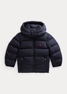 Polo Boys Water-Repellent Down Jacket (2T-7)