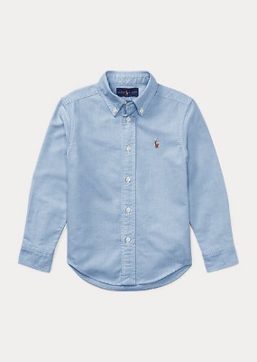 Polo Boys Iconic Oxford Shirt (2T-7)