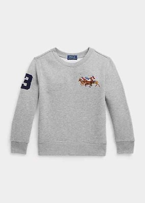 Polo Boys Triple-Pony Fleece Sweatshirt (2T-XL)