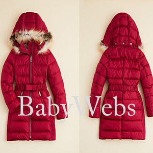 Burberry kids Fur-Trimmed Down Puffer Coat/Fritillary Pink(Girls7-16)-한국배송